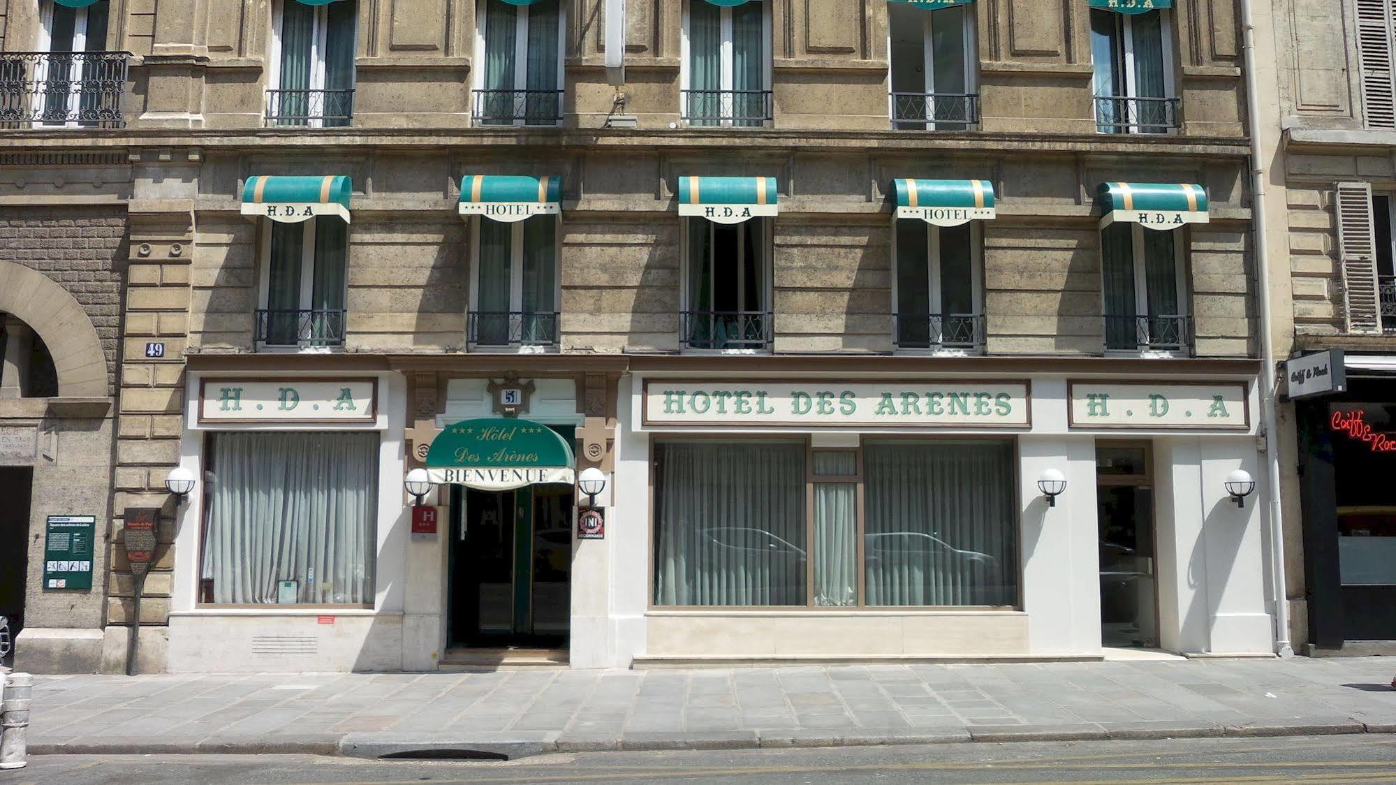 Hotel Des Arenes Párizs Kültér fotó